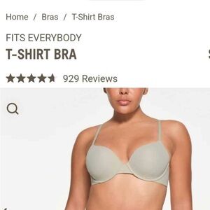 SKIMS Fits Everybody T-Shirt Bra - Talc